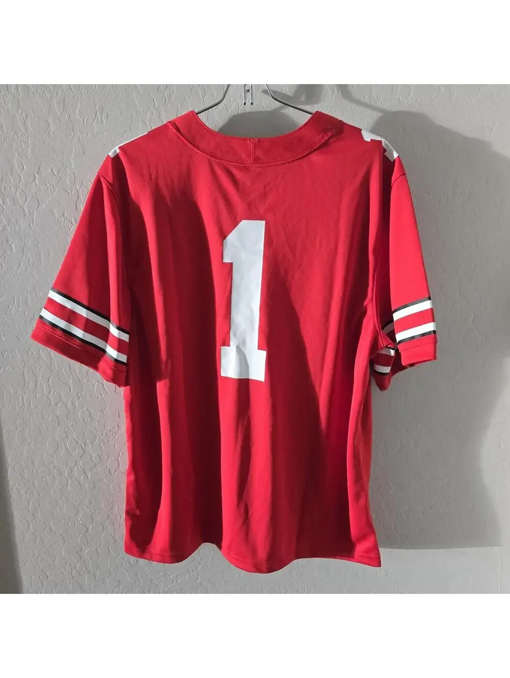Nike Ohio State Buckeyes #1 Red Youth XL Football Jersey NWT